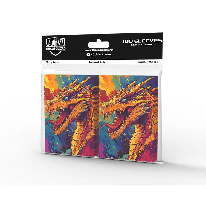 Realm Guard: Art Sleeves - Pop Art Dragon