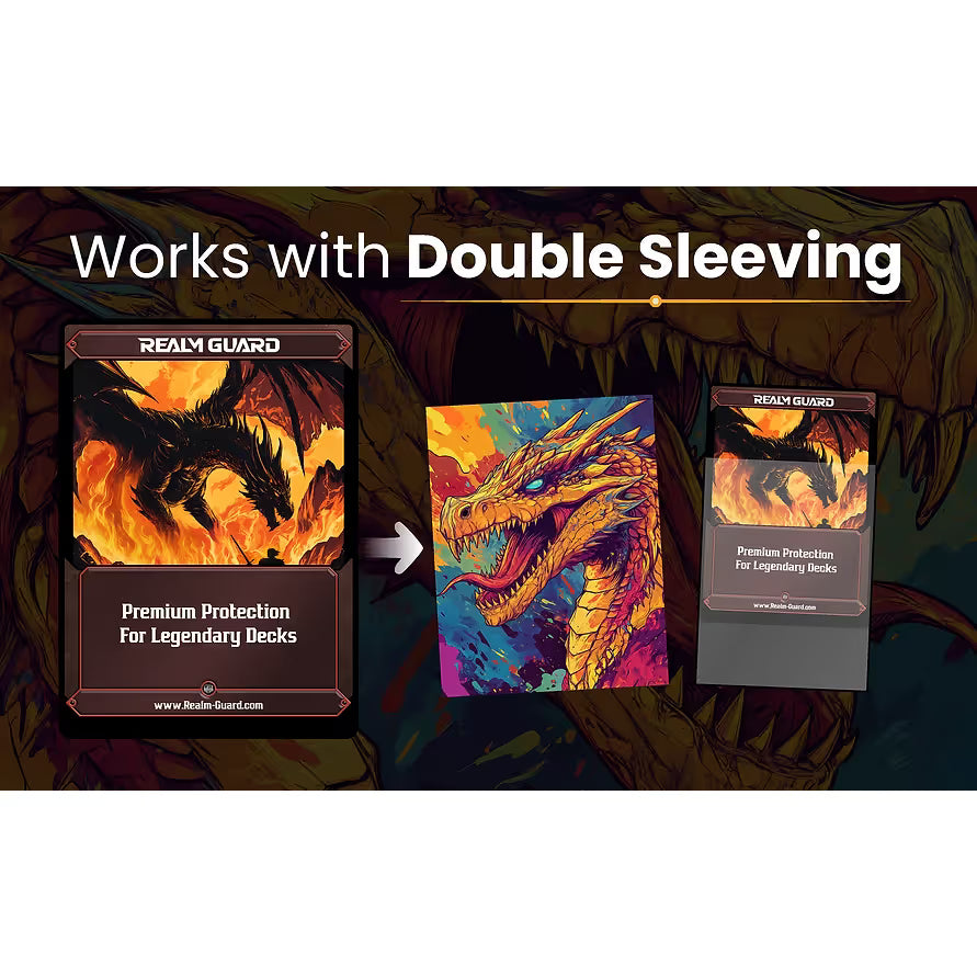 Realm Guard: Art Sleeves - Pop Art Dragon