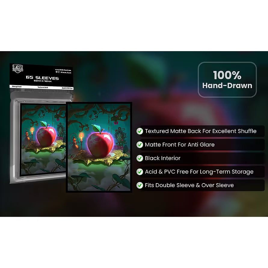 Realm Guard: Art Sleeves - Poison Apple (65ct)