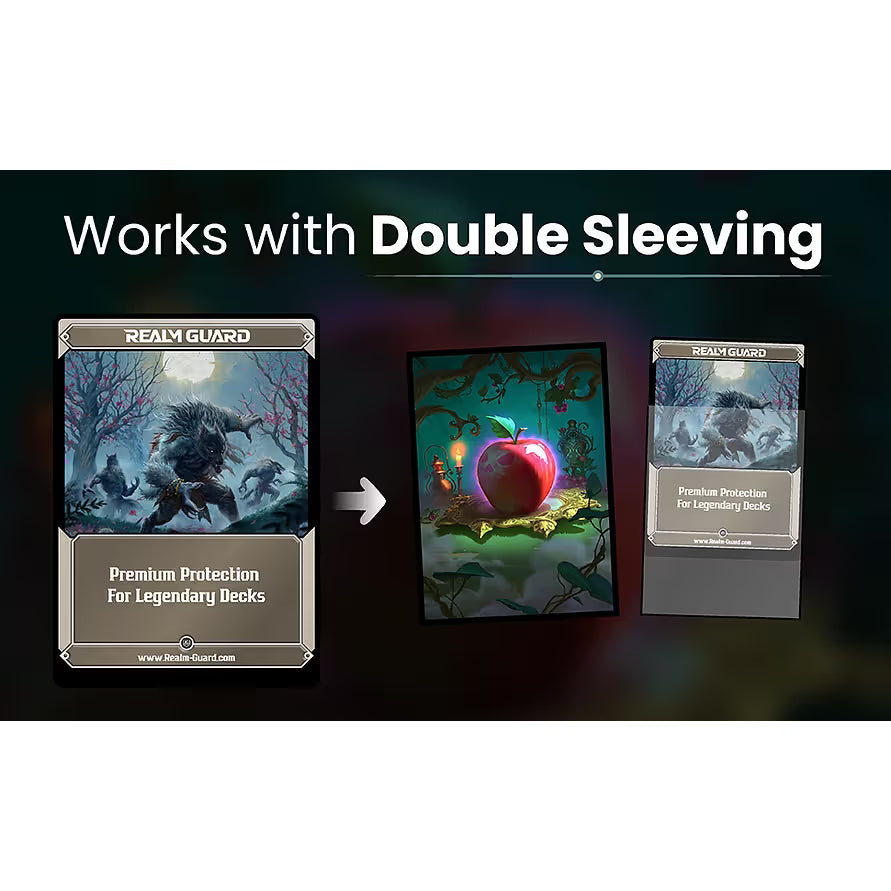 Realm Guard: Art Sleeves - Poison Apple (65ct)