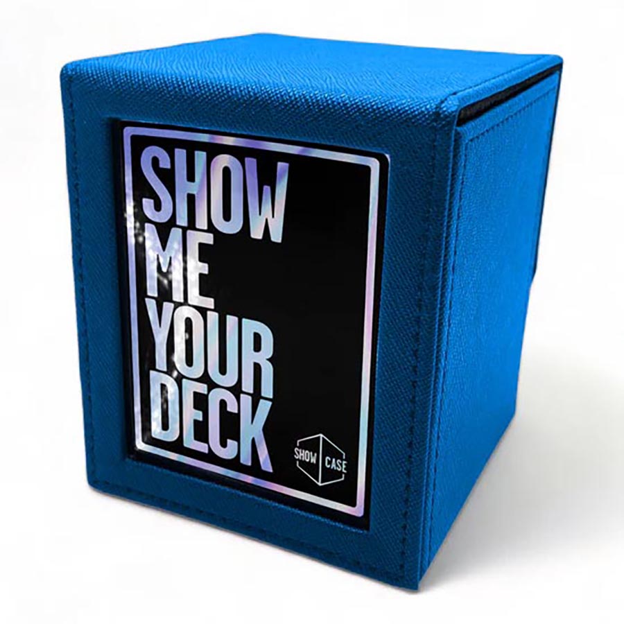 Blue Showcase 100+ Deck Box