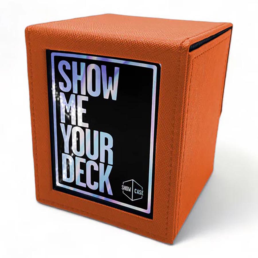 Showcase 100+ Deck Box - Orange