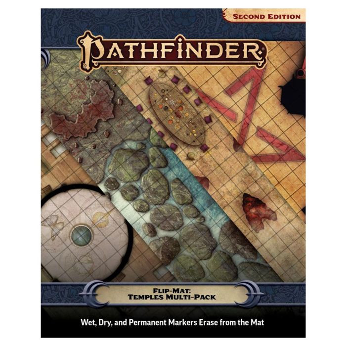 Pathfinder 2nd Edition: Flip-Mat - Temples Multi-Pack