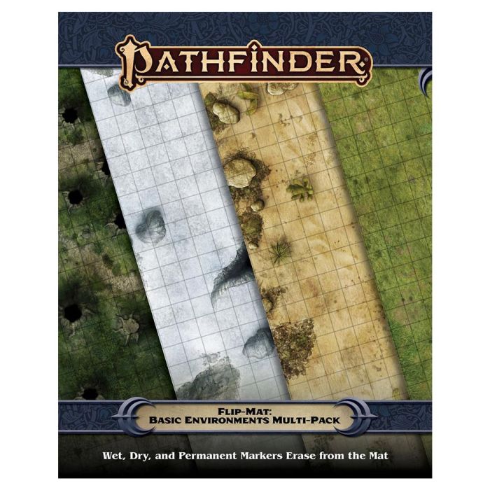 Pathfinder 2nd Edition: Flip-Mat - Basic Environments Multi-Pack