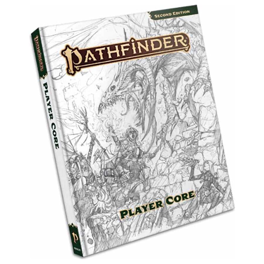 Pathfinder 2nd Edition: Player Core - Sketch Cover