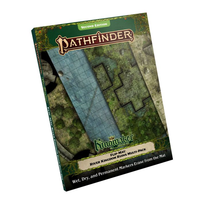 Pathfinder 2nd Edition: Kingmaker Adventure Path Flip-Mat - River Kingdom Ruins Multi-Pack