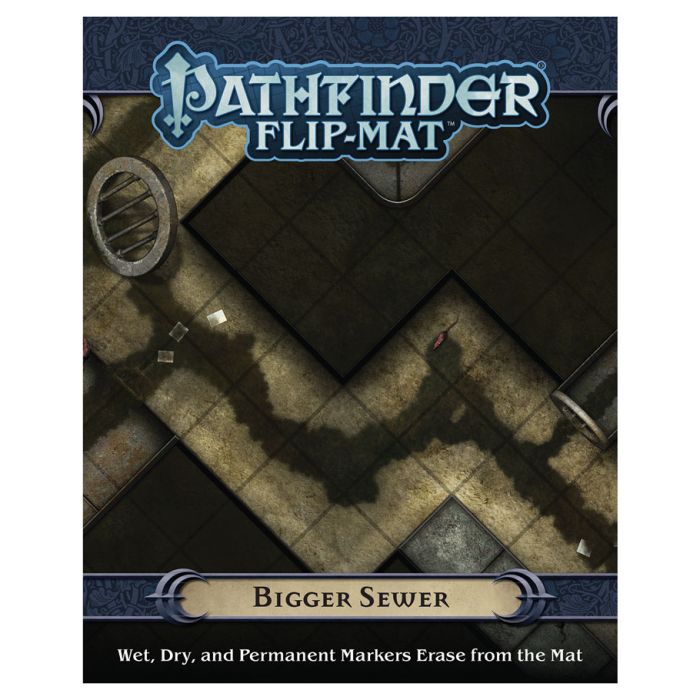 Pathfinder RPG: Bigger Sewer Flip-Mat