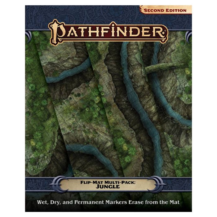 Pathfinder 2nd Edition: Flip-Mat - Jungle Multi-Pack