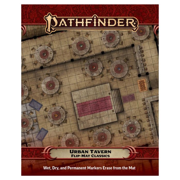 Pathfinder RPG: 2nd Edition - Classics: Urban Tavern Flip-Mat