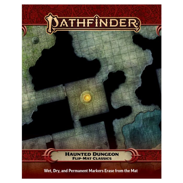 Pathfinder RPG: 2nd Edition - Haunted Dungeon Classic Flip-Mat