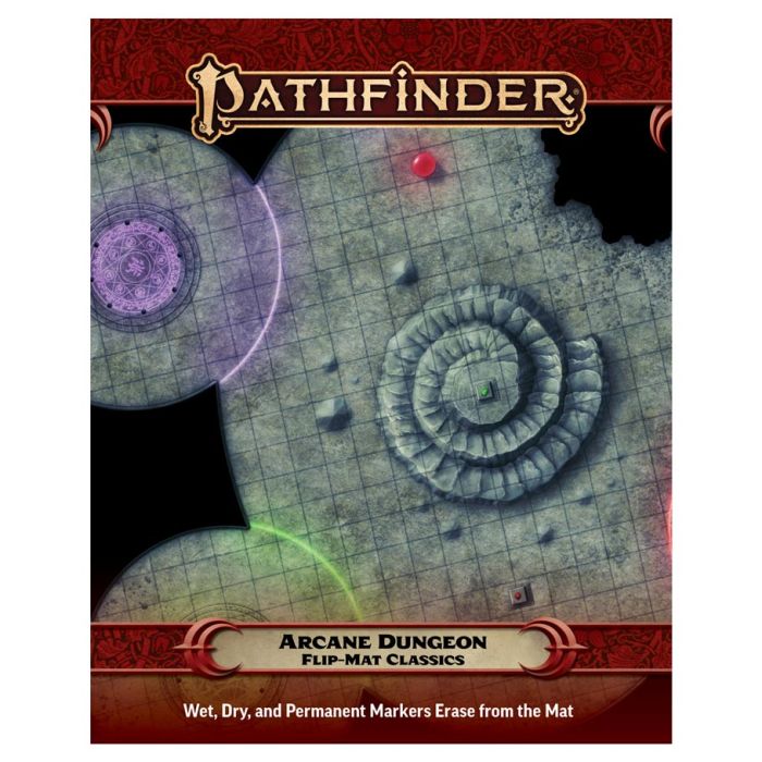 Pathfinder RPG: 2nd Edition - Arcane Dungeon Flip-Mat