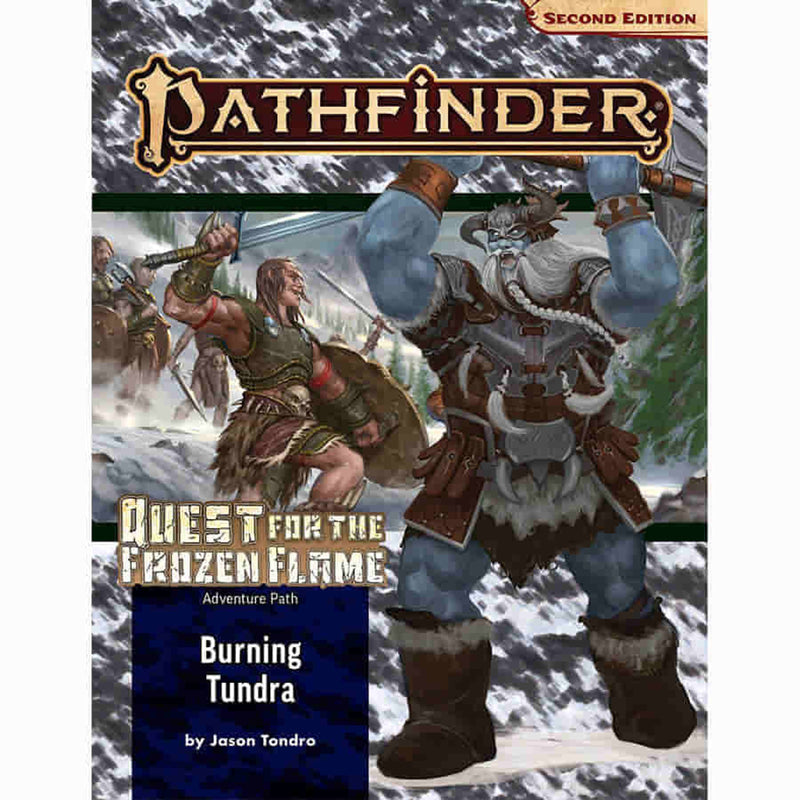 Pathfinder: 2nd Edition - Adventure Path - Burning Tundra (Quest for the Frozen Flame 3 of 3)