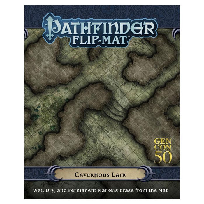 Pathfinder RPG: Cavernous Lair Flip-Mat