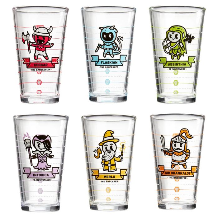 Heroes of Barcadia: Base Game Glass Set (Pre-Order)