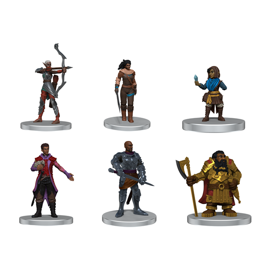 Icons of the Realms: Voices of the Realms - Band of Heroes Miniatures