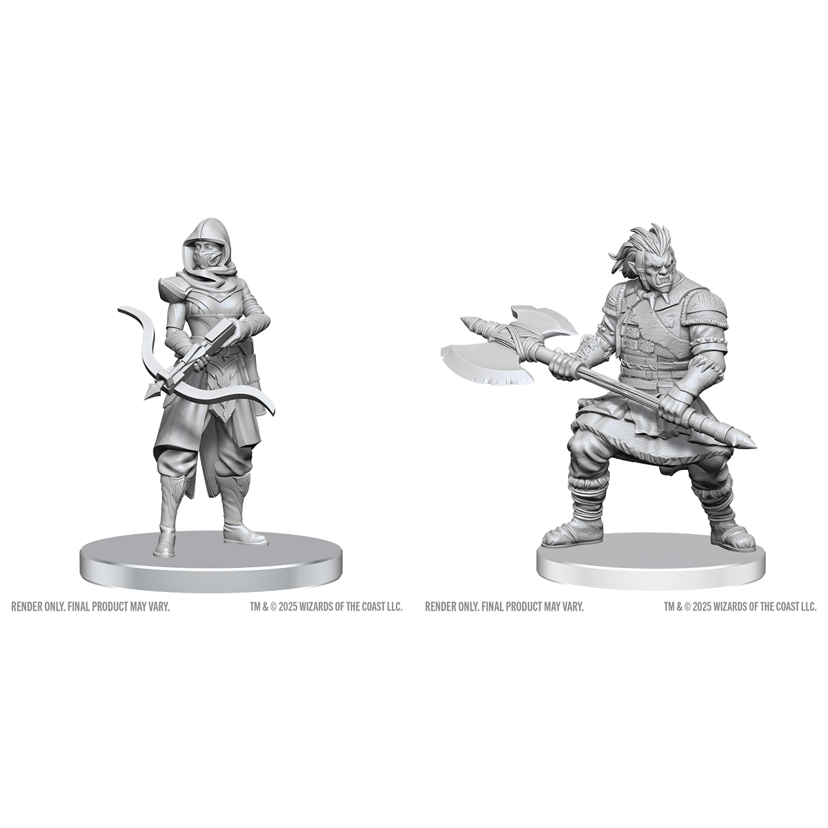 W28 Assassin & Berserker Miniatures