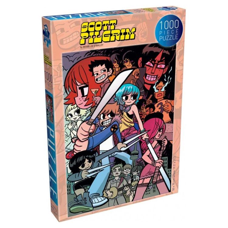 Puzzle: Scott Pilgrim #4: Colorful Collage