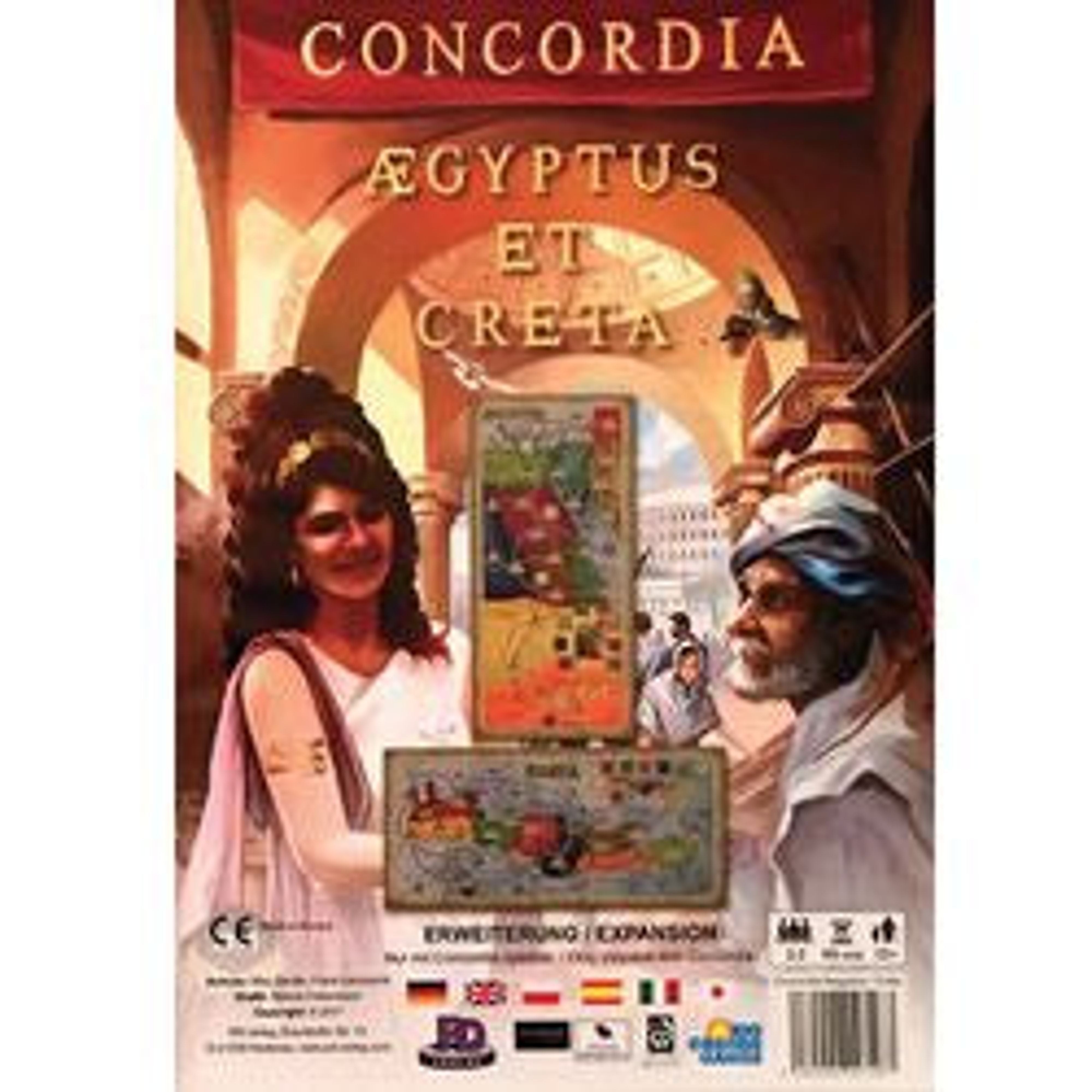 Concordia: Aegyptus and Creta Expansion