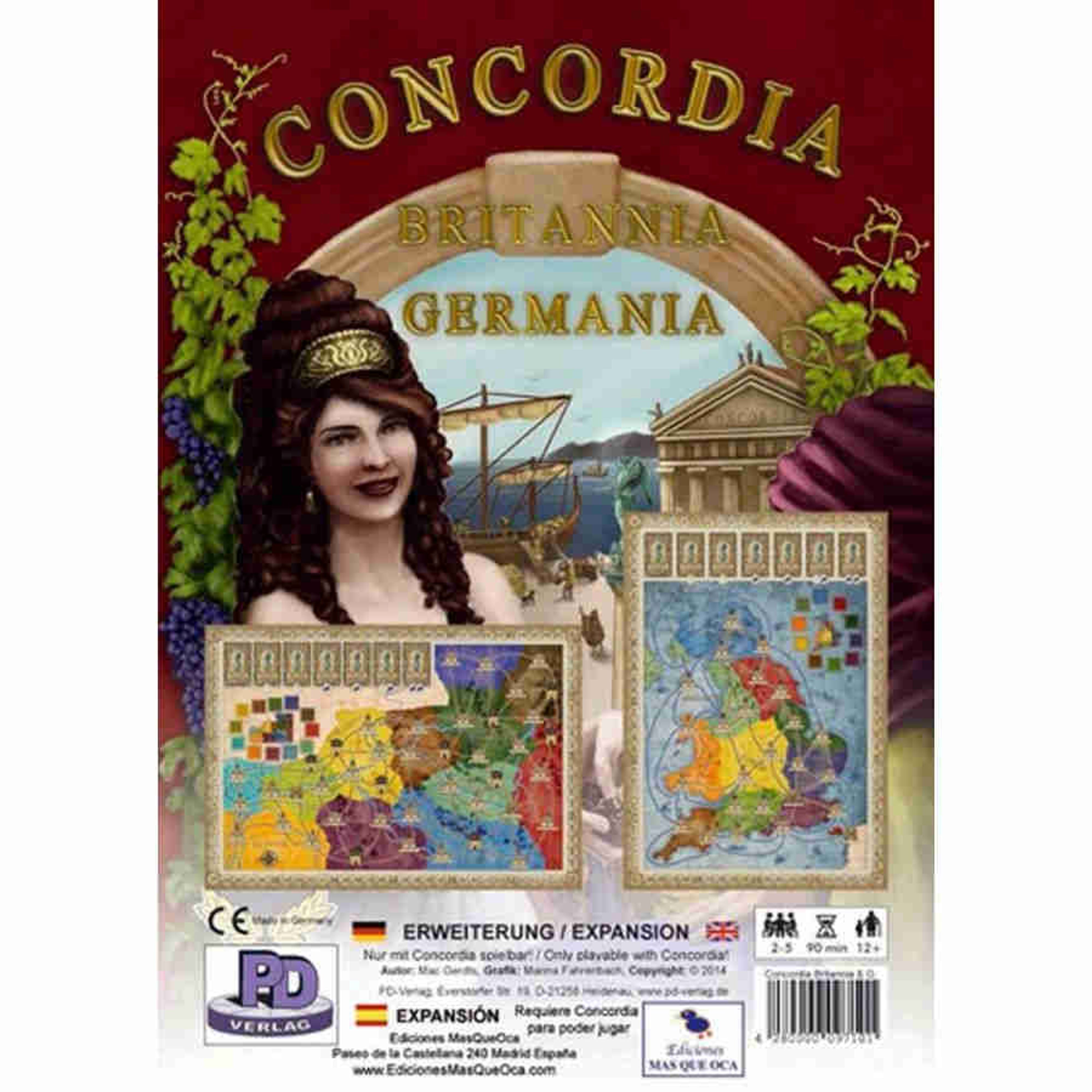 Concordia: Brittania and Germania Expansion