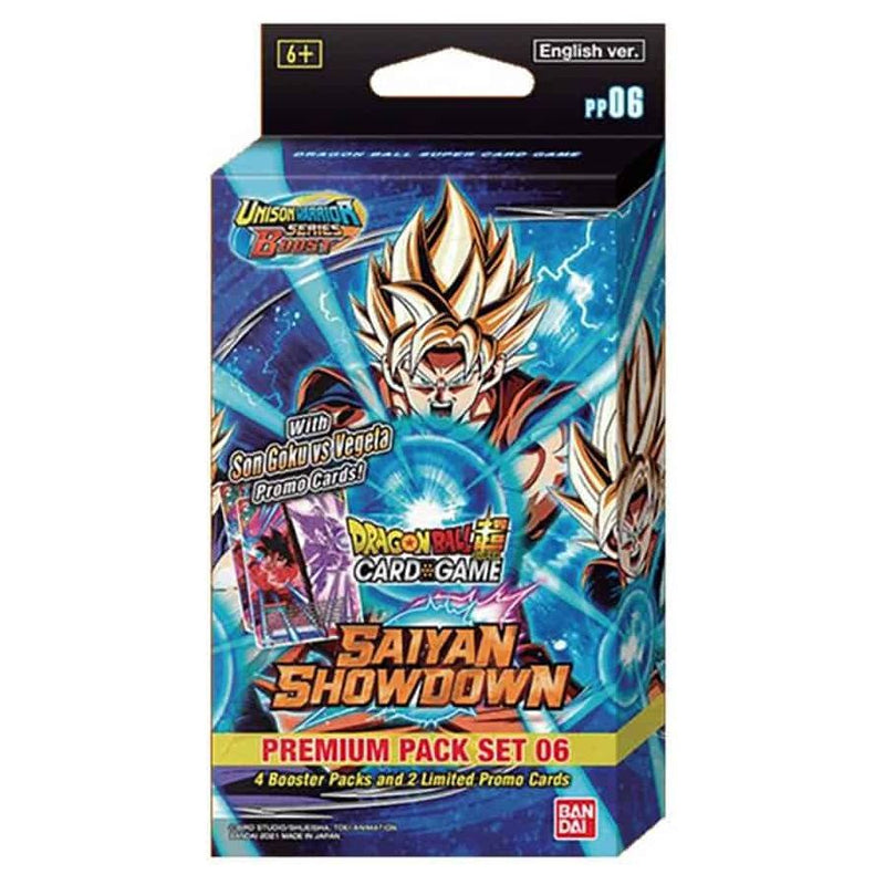 Dragon Ball Super TCG: Saiyan Showdown Premium Pack Set (PP06)