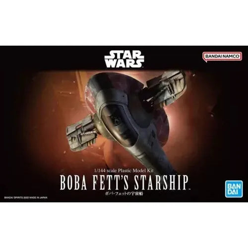 Gunpla: Star Wars 1/144 Plastic Model Kit - Boba Fett's Starship