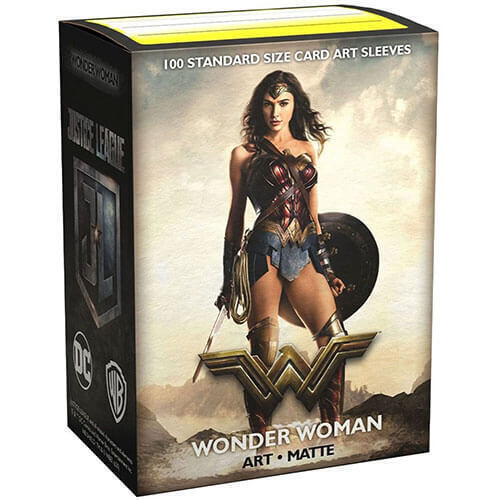 Dragon Shield 100ct Dual Matte Art Sleeves: Wonder Woman