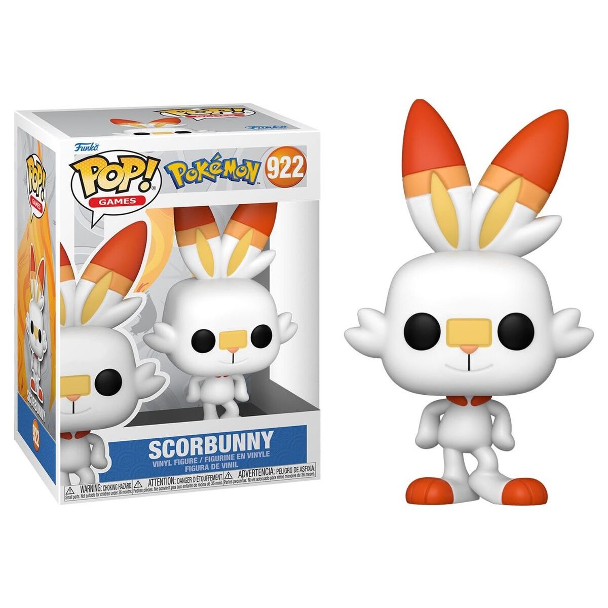 Funko Pop! Pokemon: Scorbunny Vinyl Figure #922