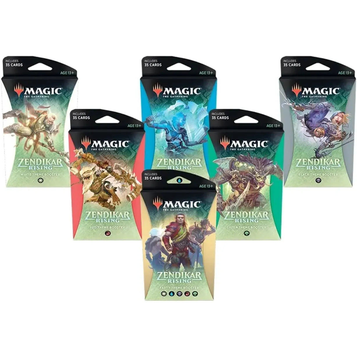 Magic the Gathering: Zendikar Rising Theme Booster Pack (Design Varies)