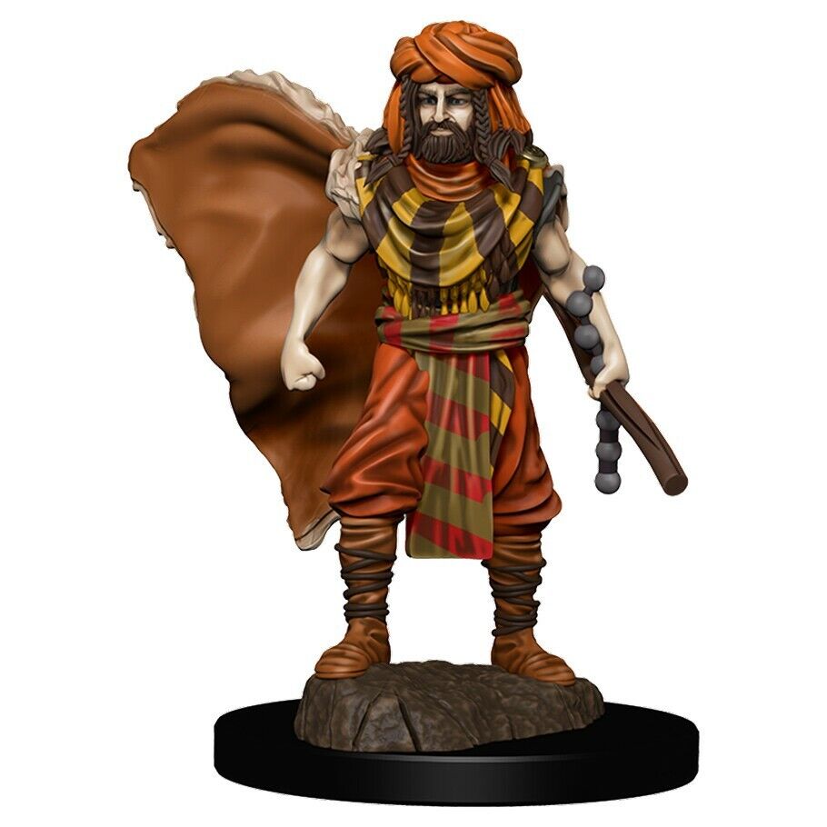 W04 Human Druid Male Premium Miniature