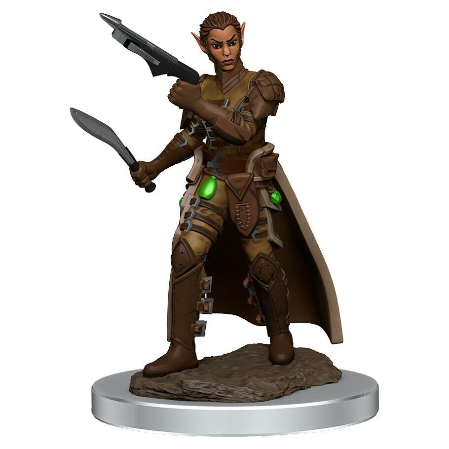 W07 Female Shifter Rogue Premium Miniature