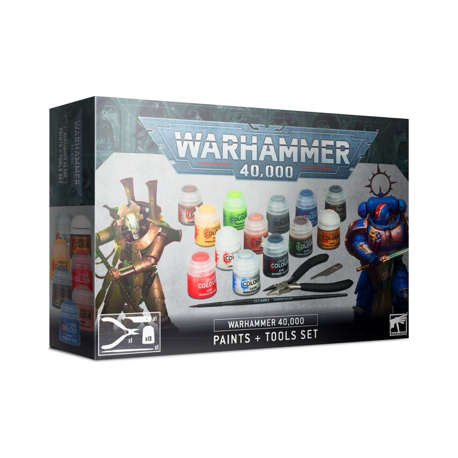 Warhammer 40K: Paints and Tools Set [60-12]