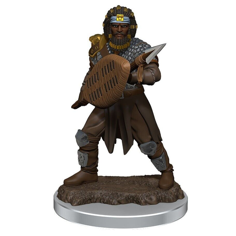 W07 Male Human Fighter Premium Miniature