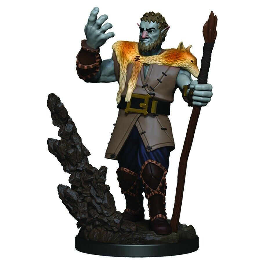 W03 Firbolg Male Druid Premium Miniature