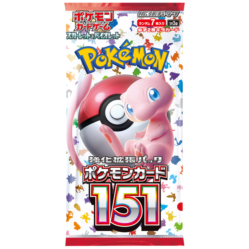 Pokemon Japanese 151 Booster Pack