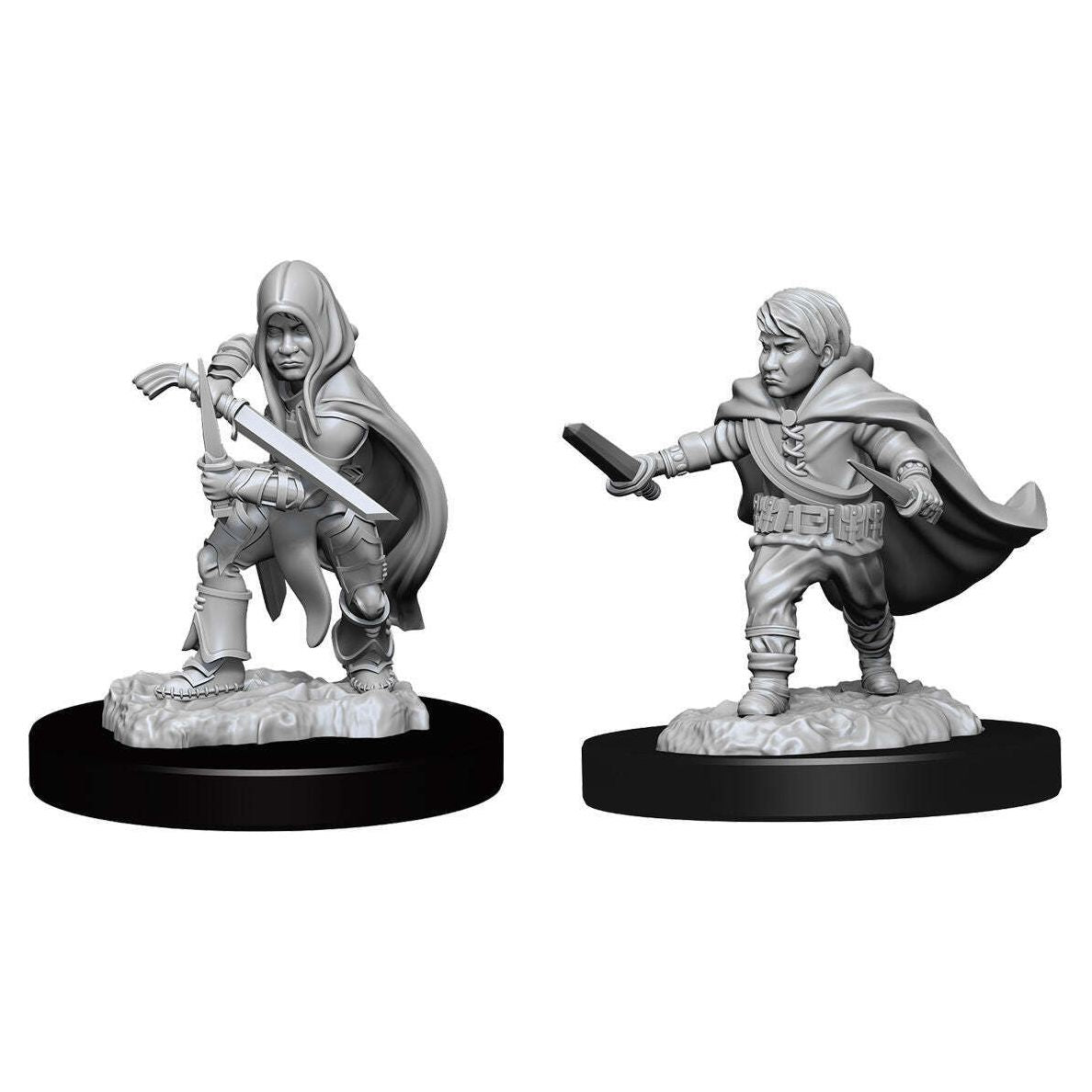 W13 Halfling Rogue Male Miniatures