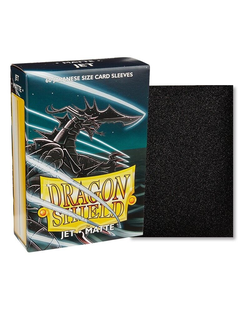 Dragon Shield Japanese Size 60ct Sleeves: Jet Matte