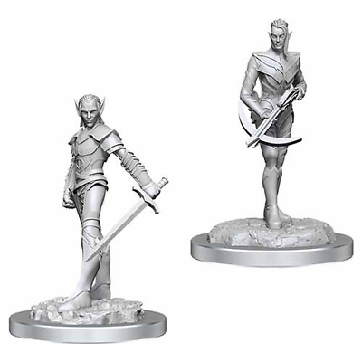 W18 Drow Fighters Miniatures