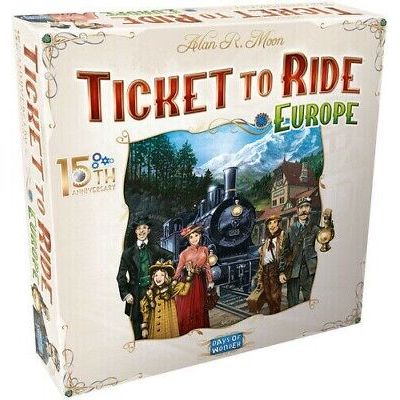 Ticket to Ride: Europe - 15th Anniversary Edition (Pre-Order Restock)
