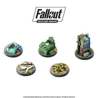 Fallout: Wasteland Warfare - Terrain Expansion: Objective  Markers 2