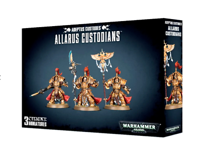 Warhammer 40K: Adeptus Custodes: Allarus Custodians [01-13] (Citadel Version)