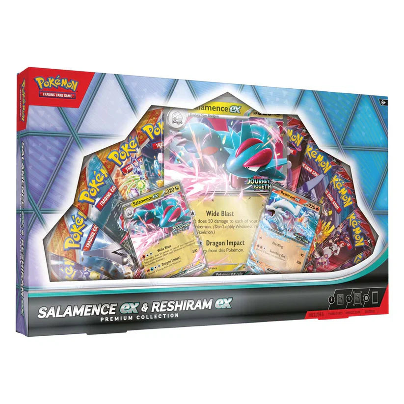 Pokemon TCG: Salamence ex & Reshiram ex Premium Collection