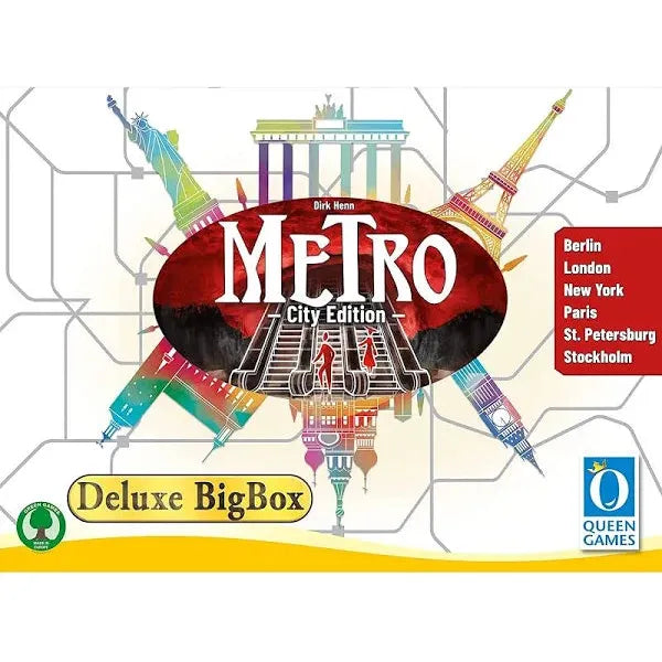 Queen Games Metro City Edition Deluxe Big Box