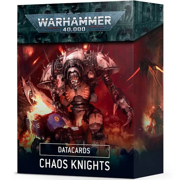 Warhammer 40K: Chaos Knights Data Cards