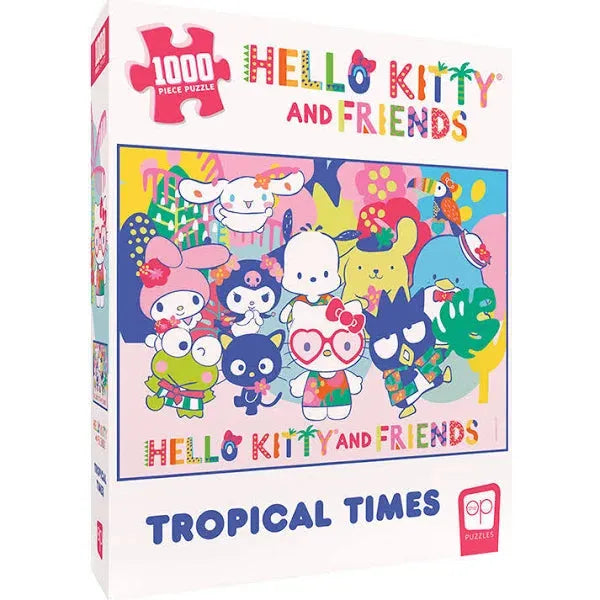 Puzzle: Hello Kitty and Friends - Tropical Times 1000pc
