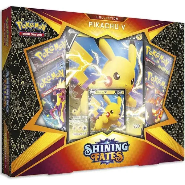 Pokemon Shining Fates Collection Pikachu V Box