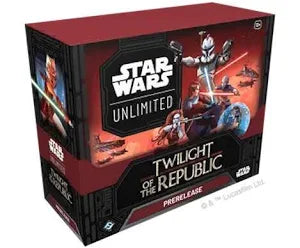 11/04/24 Star Wars: Unlimited Prerelease - Twilight of the Republic - 6:30PM (Gold)