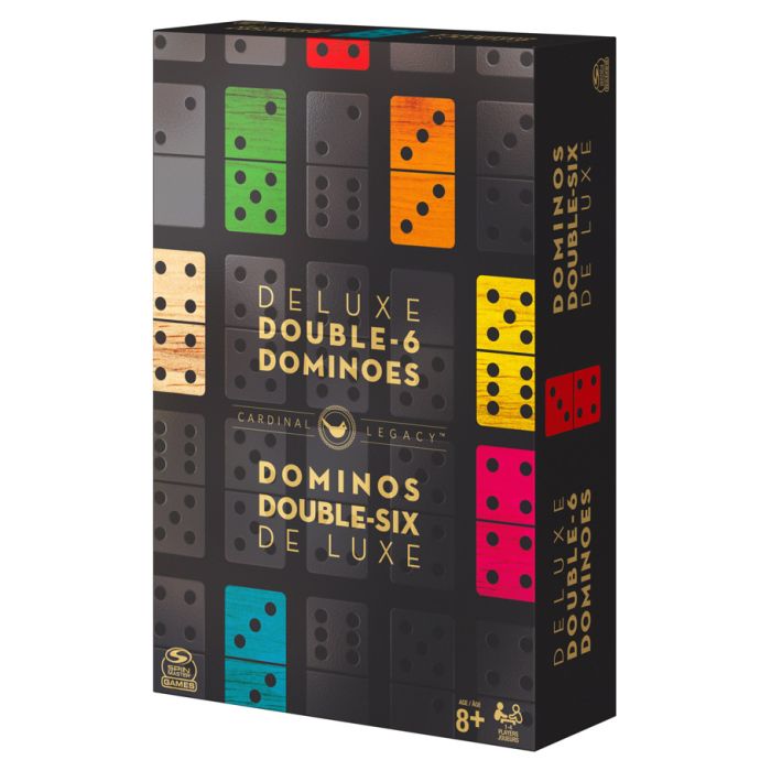 Cardinal Legacy: Deluxe Double 6 Dominoes set