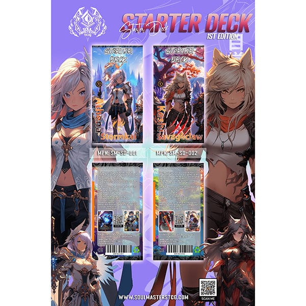 Soul Masters TCG: Awakenings - Collector Set 1: Athena / Keshi Starter Decks