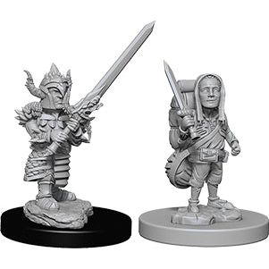 Male Halfling Fighter Miniatures