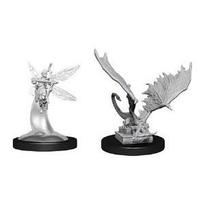 W09 Sprite & Pseudodragon Miniatures